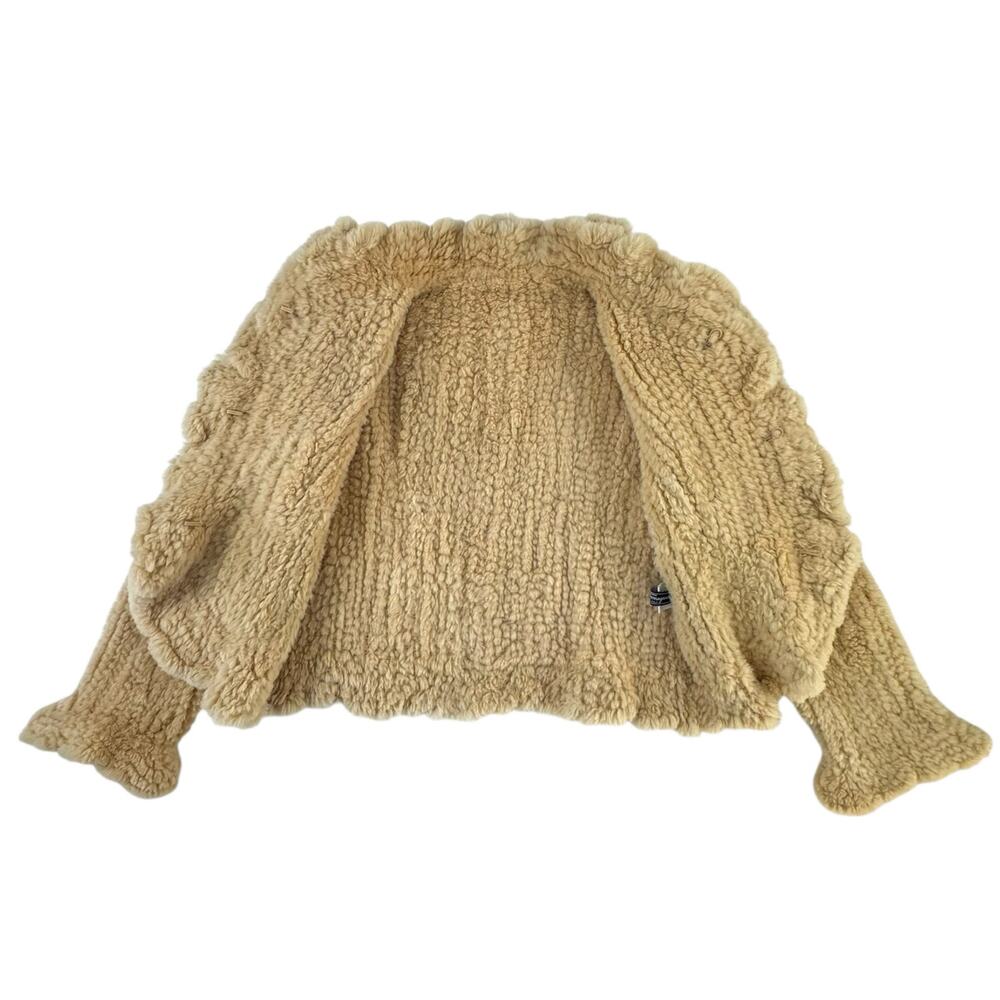 Ferragamo Shearling Ruffle Jacket - image 7